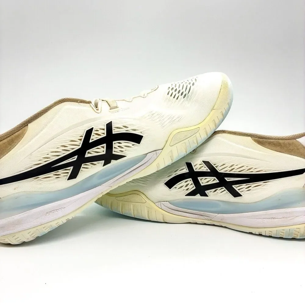 ASICS Gel Resolution X Men’s Size 13 White Black Tennis Shoes 1041A481